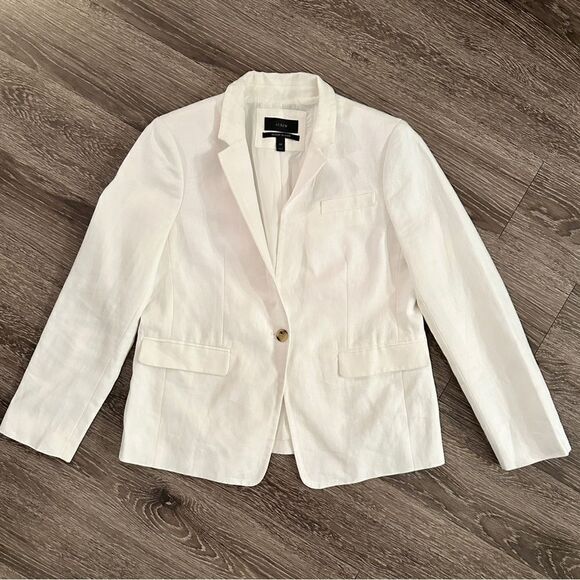 J. Crew Regent Blazer In Linen - Picture 1 of 7